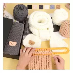 DIY 초보자 목도리 스카프 수제 만들기 선물 옷 뜨개질