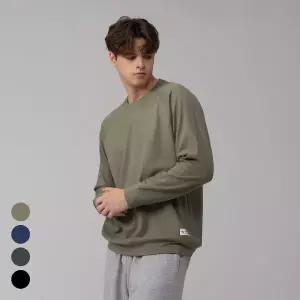 [하프클럽/에버라스트]에버라스트 남자 기모 맨투맨 티셔츠 나그랑 긴팔티