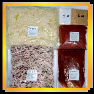오징어초무침 밀키트 10kg 20kg 업소용 대용량