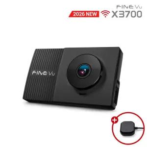 [64GB/장착포함] X3700 QHD 2채널 AI블랙박스 스마트폰 연동(9/9~순차발송)
