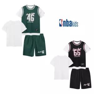 [롯데백화점]엔비에이 NBA키즈 BOS 베스킷볼 레이어드 3PCS 셋트(K262ST030P)