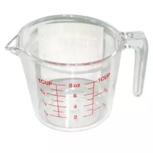 선한 카로 폴리카보네이트 투명 계량컵(250ml)1개 제과 제빵 손잡이 홈베이킹 요리용 조리용 눈금 계량용
