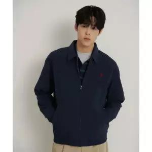 빈폴 BEANPOLE MEN 칼라넥 집업 써커 저지 아우터 네이비 BC6341C64R 481074