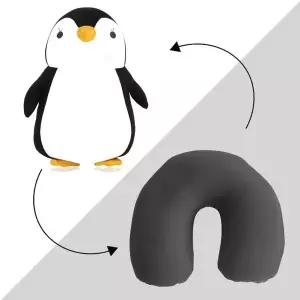 [하프클럽/알티피아]펭귄인형 변신 목베개