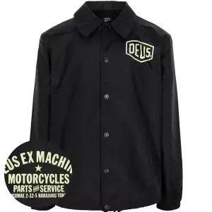 데우스엑스마키나 하라주쿠 블랙 코치 자켓 D261MJK106 BLACK