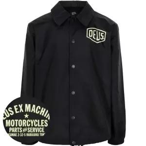 데우스엑스마키나 하라주쿠 블랙 코치 자켓 D261MJK106 BLACK