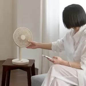 르젠(LEZEN) 빅팬 BLDC 저소음 분리세척 8인치 무선 탁상용선풍기 LZEF-DF100