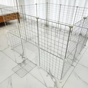강아지 펜스 반려동물 고양이 반려동물울타리 철장 울타리 철제 소형
