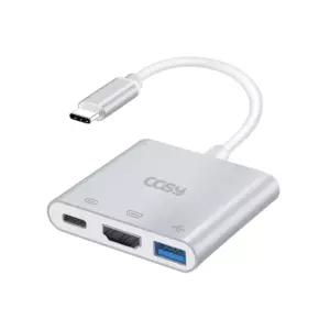 DS2178 노트북/태블릿/스마트폰 충전+데이터전송 동시 C타입 멀티허브 HDMI+USB3.0+PD충전