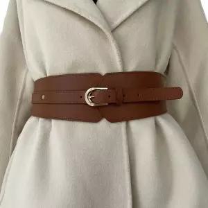 여성 코르셋벨트 가죽 빈티지 허리 스판 넓은 허리띠 Women's belt
