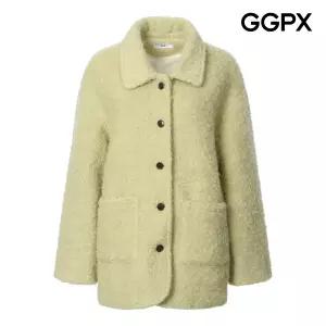 [롯데백화점]지지피엑스 싱글 카라 모직 덕다운 패딩 코트 GPBCT003B