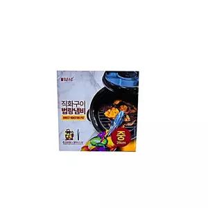 직화구이 법랑냄비중26cm 팬 옥수수굽기 밤굽기 고구마냄비 상차림 고구마굽기 요리도구 맑은하루 밤냄비
