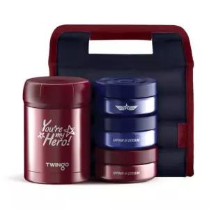 메가디자인 트윙고 보온도시락 1140ML 스텐보온도시락