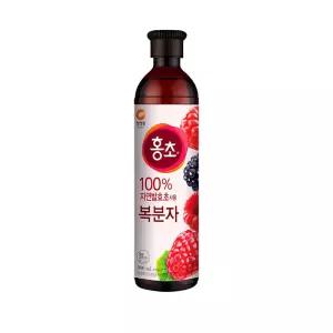 청정원 홍초 복분자 900ml 1개 마시는식초
