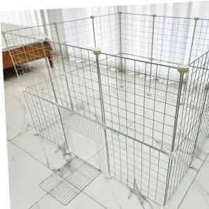 강아지 고양이 철제 울타리 소형 반려동물 철장 펜스