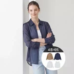 [NS홈쇼핑]소프트 텐셀 블라우스3종+이너1종(총4종)[36146569]