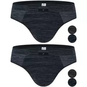 [하프클럽/제임스딘]제임스딘 남성삼각팬티 스판삼각 브리프 3매+3매 세트 인밴드 컬러 남자속옷 선물