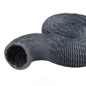 신축형 플렉시블 덕트호스 75mm 100mm 700mm 검정 주름관 공기배출