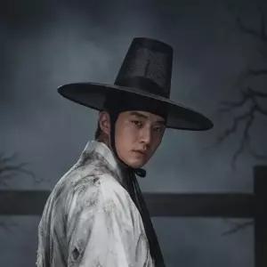 [보리별] 할로윈 저승사자 분장 갓 모자 전통 한복 머리장식 조선시대 사극
