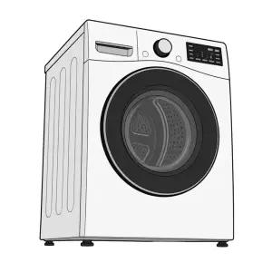 [LG]전자 트롬 건조기 18kg 1등급 RH18WTSN 화이트