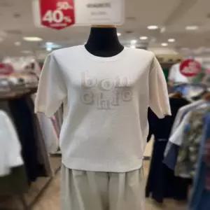 BCBG 글리터 자카드 레터링 P/O B5C7K401