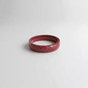 경면주사 패션 반지 비즈 원석 애끼링 싱글링 여자 우정 반지 불교 행운 삼-WFQLF7N