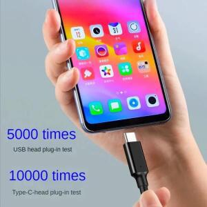 USB 3.2 Gen2 10Gbps C타입 케이블 데이터 전송 A to SSD 하드 디스크 3A 60W QC 3.0 PC 노트북  충전