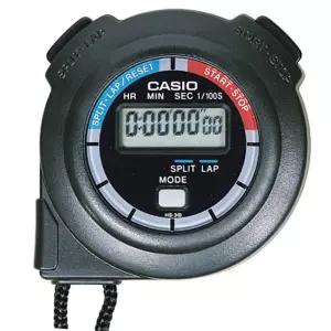 카시오-초시계 HS-3-1B 0.01초 (1EA)다용도스톱워치 스포츠 운동 시간측정