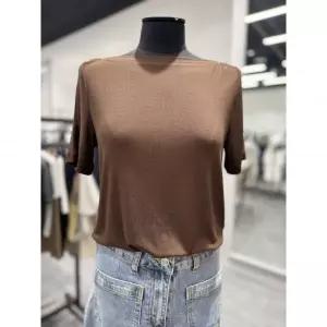 한정수량 시슬리 SATS70541 보트넥 자수 반팔 티셔츠 2839365