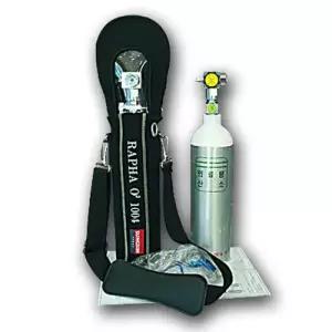 휴대용 산소호흡기 CPR-OGR1004 의료용 산소 1 리터 나잘캐뉼라 가방포함