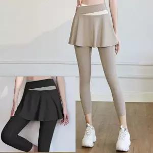 힙 으 커버 일체형 치마 레깅스 치랭스 허 여름 스판