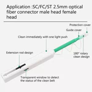 ST 커넥터 광학 Clea Y4QD용 광섬유 펜 도구 2.5mm 1.25mm