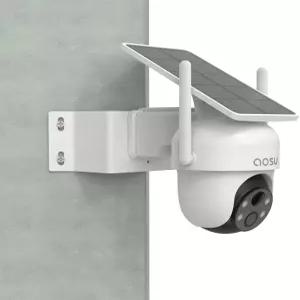 HOLACA Corner AOSU SolarCam D1 Classic/Lite/Max/T2 Pro/T2 Ultra용 마운트 화이트 고정 태양광 패널이