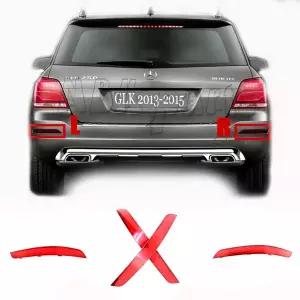 리어 리플렉터 핏 13-15 메르세데스 벤츠 호환 GLK W204 FL X204 페이스리프트 GLK200 GLK220 GLK250 GLK28