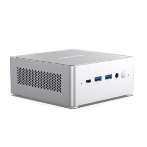 미니스포룸 미니 PC NAB6 라이트 인텔 코어 i5-12600H, 12 16 스레드, 최대 4.7GHz 16GB RAM DDR4 500GB PCIe4.0 SSD 듀얼 2.5G RJ45 LAN 데스크톱 컴퓨터, HDMI 2개, USB 포트 7개, WiFi 6,BT5.2
