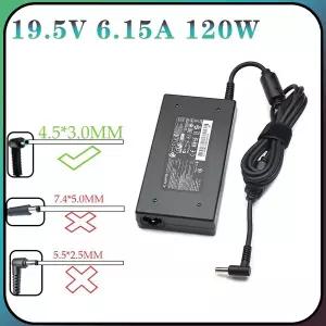 HP ENVY 15 17 15-J013TX J015T 15-AX033 HSTNN-CA25 충전기 노트북 전원 공급 장치 용 120W 19.5V 6.15A 4
