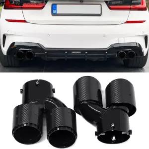 BMW G20 G21 M340i G22 M240i G42 M440i 쿼드 배기 시스템 스테