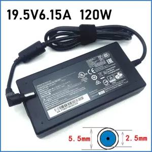 19.5V 6.15A 120W 전원 공급 장치 A12-120P1A A17-120P1A MSI GF63 GE72 WF65 GE62 GE60 GE70 게임용 PC M