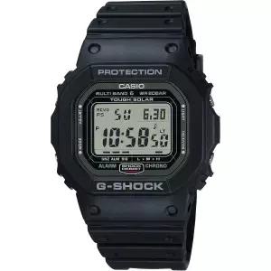 Casio G-Shock GW5000U-1 블랙 레진 DLC 케이스백 디지털 시계