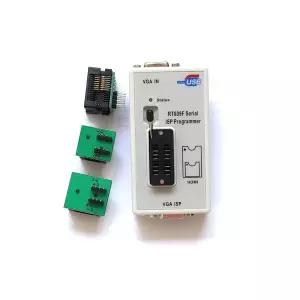 RT809F 프로그래머 7개 어댑터 포함 SOP16 SOP20 IC 클립 마더보드 리더 LCD BIOS ISP USB VGA - 종합 IC