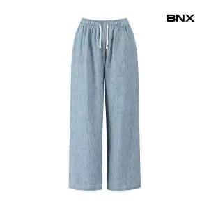 BNX 내추럴 쿨 밴딩 와이드 롱 팬츠 BY2PT047L0 421222