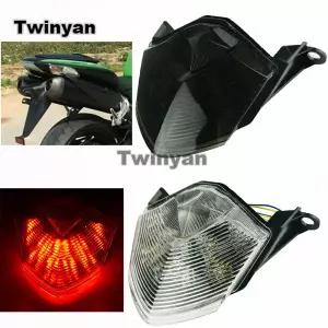 호환  가와사키 닌자 ZX-6R ZX-10R ZX6R ZX10R Z1000 Z750용 LED 일체형 테일라이트 후방 브레이크 방향지