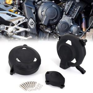 DAYTONA 675 / R 용 STREET TRIPLE 765 RS / S / R 오토바이 액세서리 Black 1 pair 엔진 보호 커버