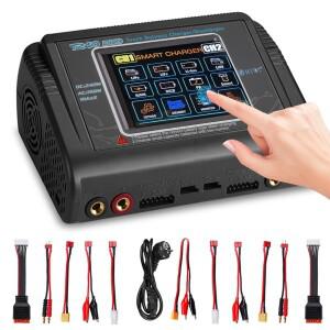 HTRC T240 듀오 충전기 AC 150W DC 10A 듀얼 채널 모델 장난감 Pb LiFe Lipo 배터리용)