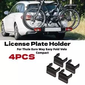 4PCS 번호판 홀더 클립 교체용 차량 외부 액세서리 Thule Euro Way Easy Fold Velo Compact용