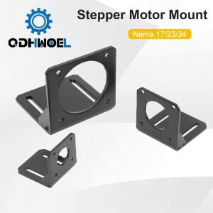 NEMA17 스테퍼 모터 용 QDHWOEL 베이스 알루미늄 고정 시트 패스너 장착 브래킷 지원