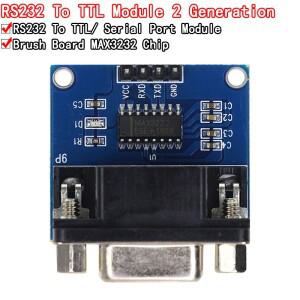 MAX3232 RS232 - TTL 직렬 포트 변환기 모듈 DB9 커넥터