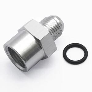 6AN 남성형 - M16x1.5 여성형 연료 라인 어댑터 (87-98 TBI/Vortec 트럭용) 파워 스티어링 및 O-링이 있는
