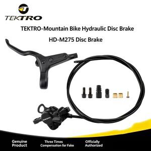 텍트로 M275 MTB 유압식 디스크 브레이크 2피스톤 내부 케이블 라우팅 자전거 브레이크