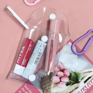 PVC 아영 투명 카라비너 가방 9x12 케이스 미니
